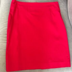 RW&CO. Cherry Red Pencil Skirt in Medium